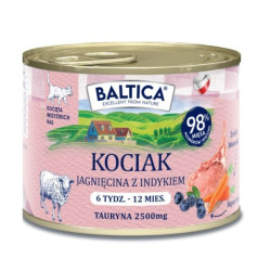 Baltica Regional Flavours Kitten Lamb with Turkey 185 g – natural grain-free wet cat food | For kitt