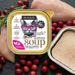 Wet Cat Food Dr. Malou Soup Chicken with Cranberry 1pc