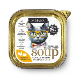 Wet Cat Food Soup Chicken with Pumpkin 1pc