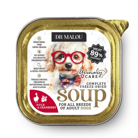 Wet Dog Food Dr. Malou Soup Duck with Cranberry 1pc