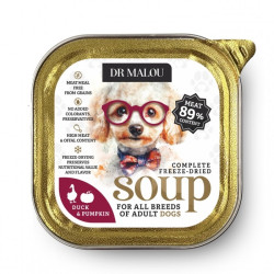 Wet Dog Food Dr. Malou Soup Duck with Pumpkin 1pc