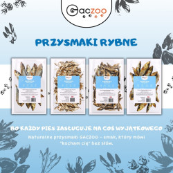 Przysmaki dla psa Gaczoo Szprotka suszona 100g