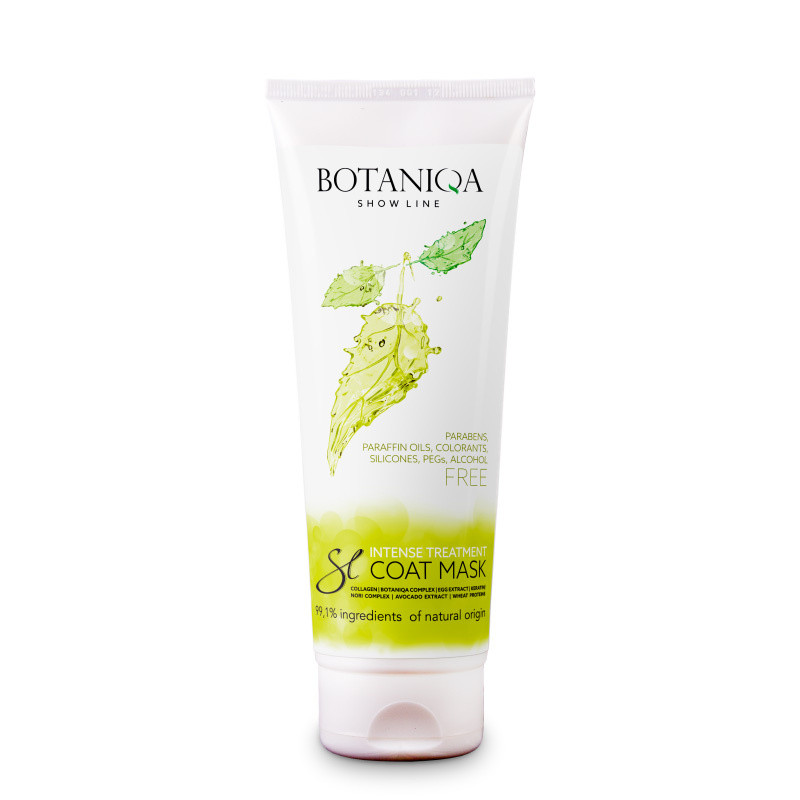 Maska kolagenowo keratynowa dla psa Botaniqa Intense Treatment Coat Mask 250ml