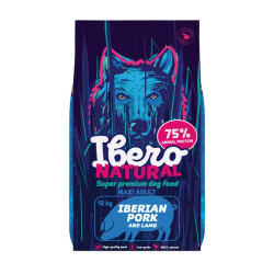 Ibero Natural Maxi Adult 12 kg – grain-free food for large breed dogs | Pupilowa Kraina