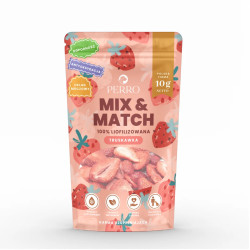Dog Treats Perro MIX  MATCH Freeze-Dried Strawberry 10g