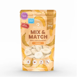 Dog Treats Perro MIX  MATCH Freeze-Dried Banana 20g
