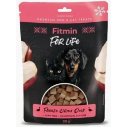 Przysmaki dla psa i kota Fitmin For Life Freeze Dried liofilizowany przysmak z kaczki 30 g