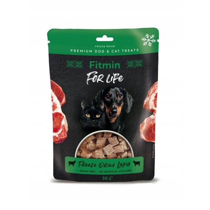 Dog and cat treats Fitmin For Life Freeze Dried freeze-dried lamb treat 30 g