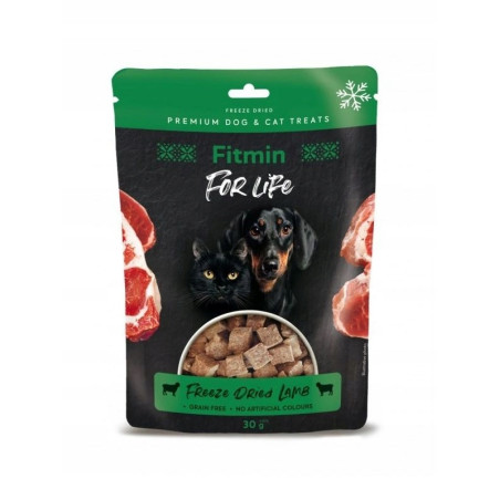 Dog and cat treats Fitmin For Life Freeze Dried freeze-dried lamb treat 30 g