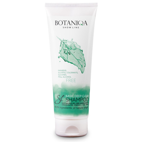 Szampon dla psa BOTANIQA Basic Deep Clean Shampoo głęboko oczyszczający 250ml
