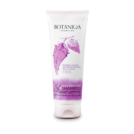 Szampon dla psa BOTANIQA Harsh & Shiny Coat Shampoo dla psów szorstkowłosych 250ml