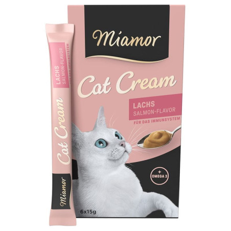 Cat treat Miamor Salmon Paste 6x15g