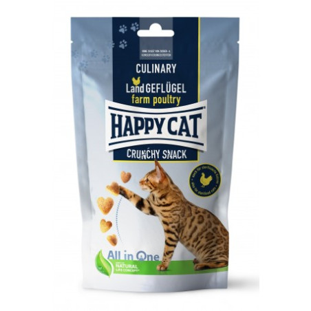 Przysmaki dla kota Happy Cat Crunchy Snack Kurczak i marchewka 70 g
