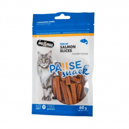 Przysmaki dla kota Pausesnack kawałki łososia 60 g