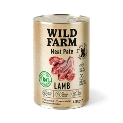 Karma mokra dla psa Wild Farm Meat Pate Jagnięcina 400 g