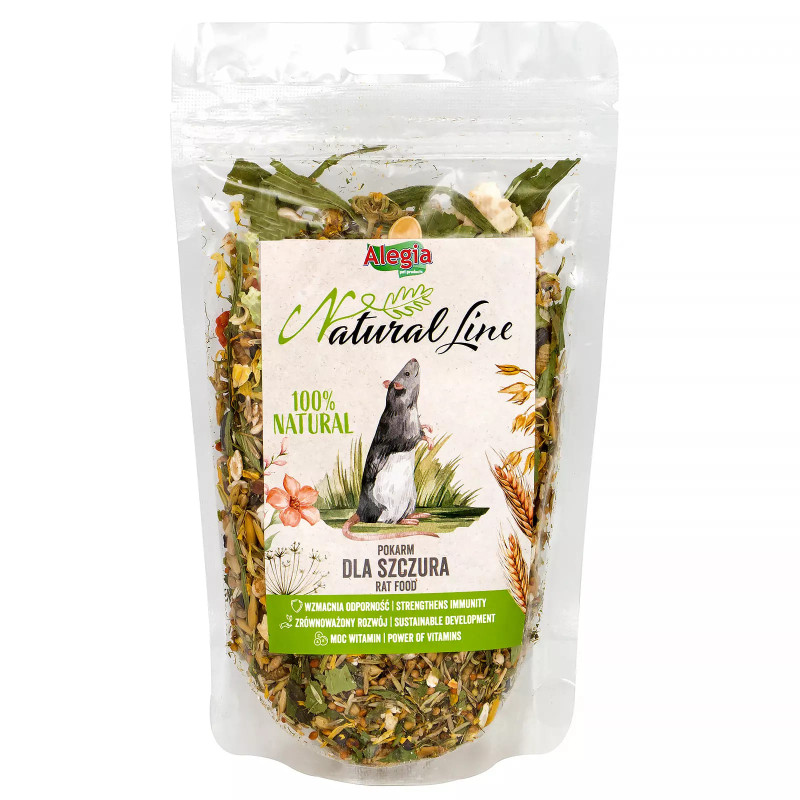 Rat food Alegia Natural Line 500g