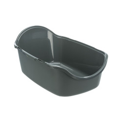 Covered cat litter box Trixie Be Eco Vico anthracite/grey/green 40 × 40 × 56 cm