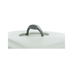 Covered cat litter box Trixie Be Eco Vico anthracite/grey/green 40 × 40 × 56 cm