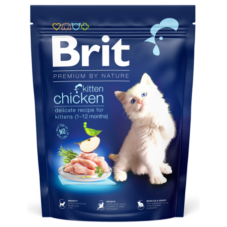 Karma sucha dla kota Brit Premium Kitten Chicken 0,3kg