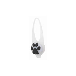 Trixie Flasher light-up dog pendant 2.4 cm/8 cm white with pattern