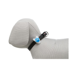 Trixie Flasher light-up dog pendant 2.4 cm/8 cm white with pattern