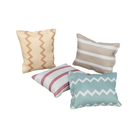 Trixie Cushion Cat Toy with Catnip, cotton, mixed colors, 7x9 cm