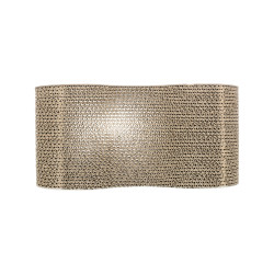 Drapak kartonowy Trixie Junior fala 38 × 7 × 18 cm liliowy/miętowy