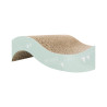Cardboard Scratcher Trixie Junior Wave 38 × 7 × 18 cm lilac/mint