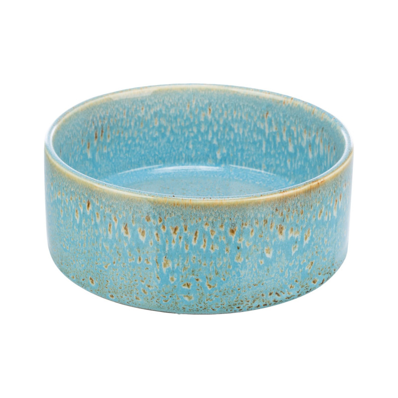 Trixie ceramic dog bowl blue 0.9 l 16 cm