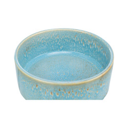 Miska ceramiczna dla psa Trixie niebieska 0,9 l 16 cm