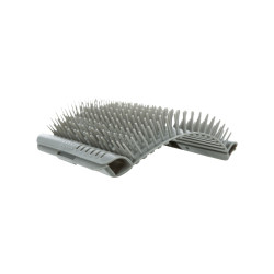 Trixie corner brush for cats 8 x 13 cm grey