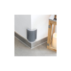 Trixie corner brush for cats 8 x 13 cm grey