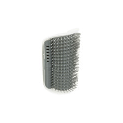 Trixie corner brush for cats 8 x 13 cm grey