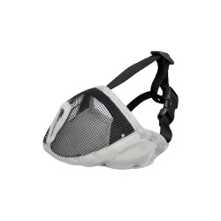 Muzzle for brachycephalic dogs TRIXIE polyester S-M 31 cm grey