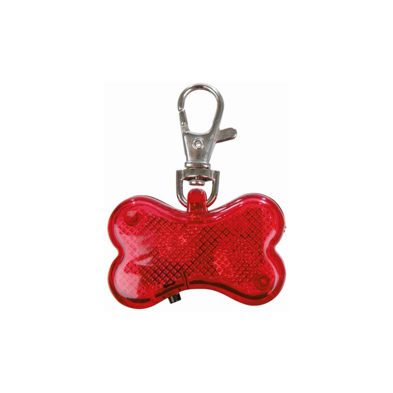 Reflective / signal light Trixie for collar 4.5x2 cm