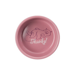 Ceramic Cat Bowl Trixie Thanks for Service 0.3 l / 11 cm