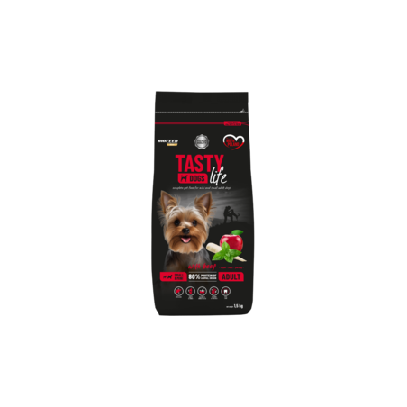 Dry Dog Food Biofeed Tasty Dogs Life Adult Small Beef 1.5kg