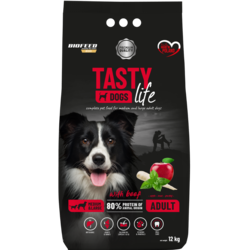 Karma sucha dla psa Biofeed Tasty Dogs Life Adult M/L Wołowina 12kg