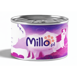 Wet Dog Food MILLO Adult Venison with Potatoes 410 g