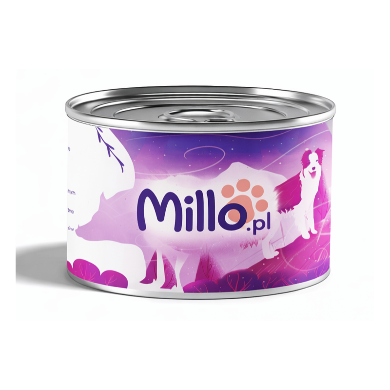 Wet Dog Food MILLO Adult Venison with Potatoes 410 g