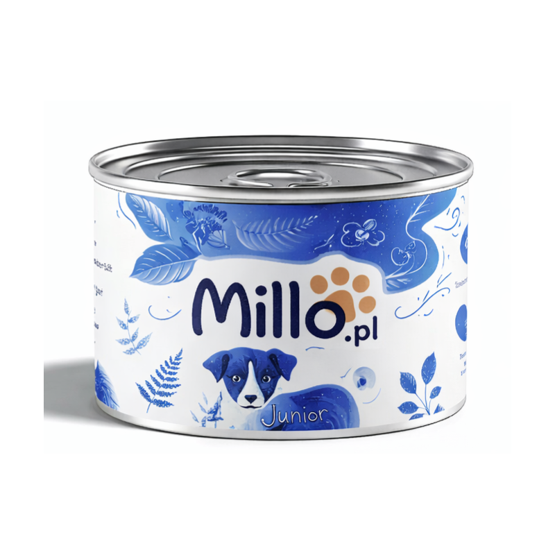 Wet Dog Food MILLO Puppy Turkey with Vegetables 410 g