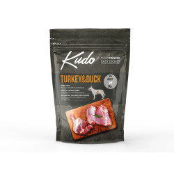 Sucha karma dla psa tłoczona na zimno Kudo Indyk&Kaczka Mini Adult 3kg