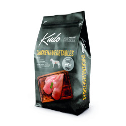 Sucha karma dla psa Kudo Kurczak&Warzywa Med/Maxi Adult 12kg