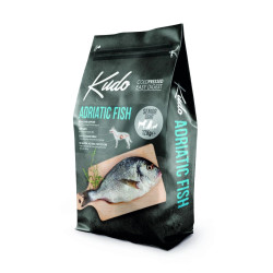 Cold-Pressed Dry Dog Food Kudo Adriatic Fish Senior/Light 12kg