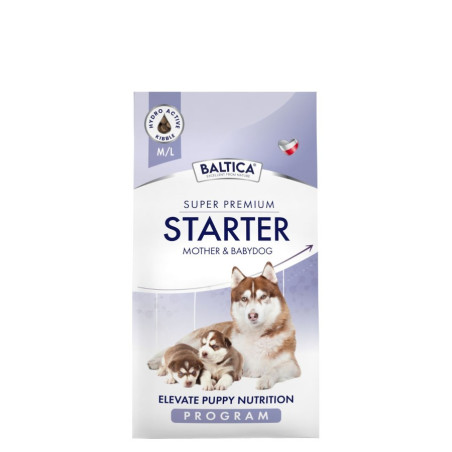 Dry Dog Food Baltica Super Premium Breeding Expert Starter M/L 3kg