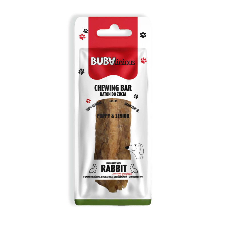 Dog Treats BUBAlicious Rabbit Stick JOINTS 12cm