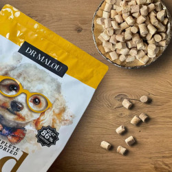 Karma sucha dla psa Dr. Malou liofilizowana pełnoporcjowa Kurczak z dynią 500G Adult Dog