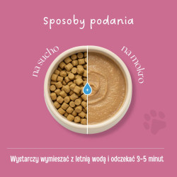 Karma sucha dla kota Dr.Malou liofilizowana pełnoporcjowa Kurczak z kurzymi sercami 1kg Adult Cats