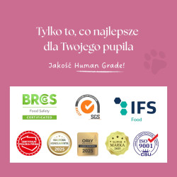 Karma sucha dla kota Dr.Malou liofilizowana pełnoporcjowa Kurczak z kurzymi sercami 1kg Adult Cats
