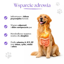 Przysmaki dla psa Dr Malou 100% liofilizowana wątroba wołowa 50g